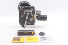 3 Lenses 【N MINT】 Bolex Paillard H16 Deluxe 16mm Cine Camera 17mm 25mm 12.5-75mm
