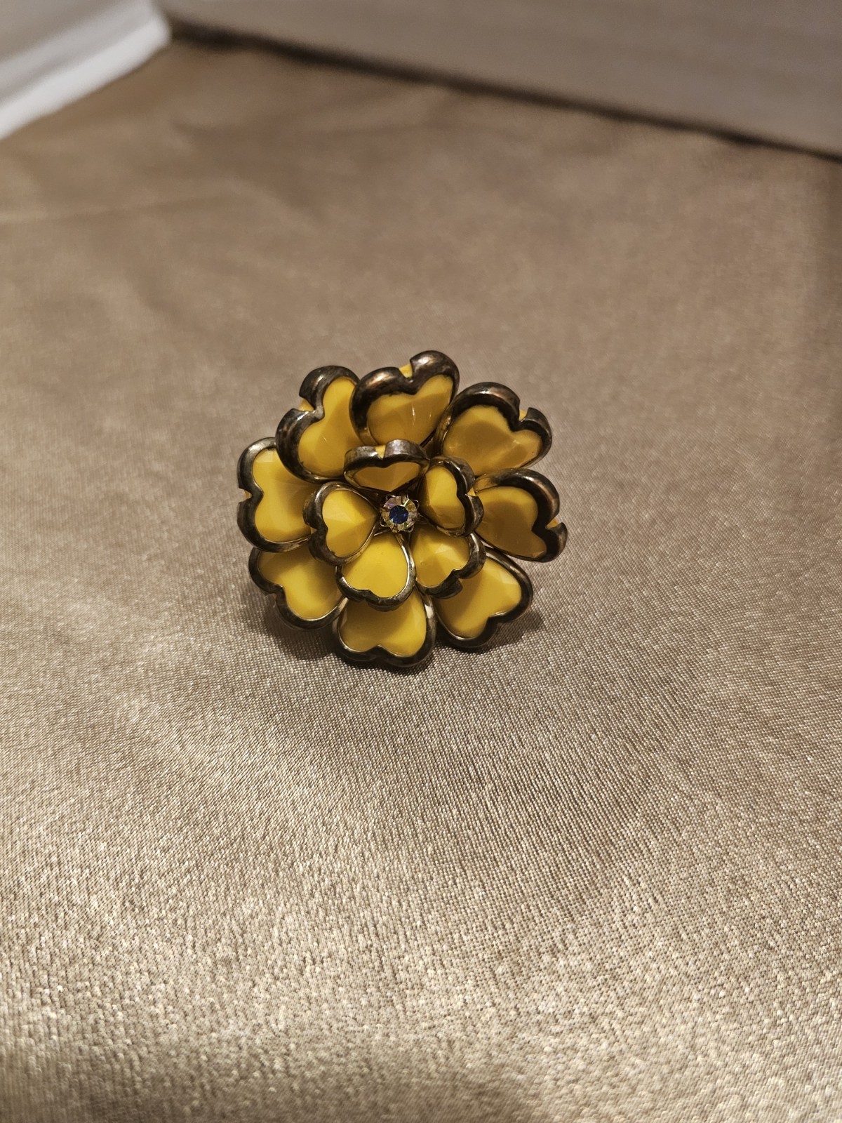 Statement Ring Stretch Flower Rhinestone - Lot of… - image 14