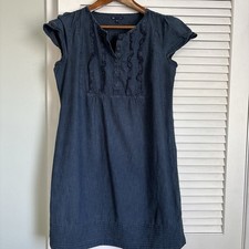Women's Large Denim Gap Dress Pull Over