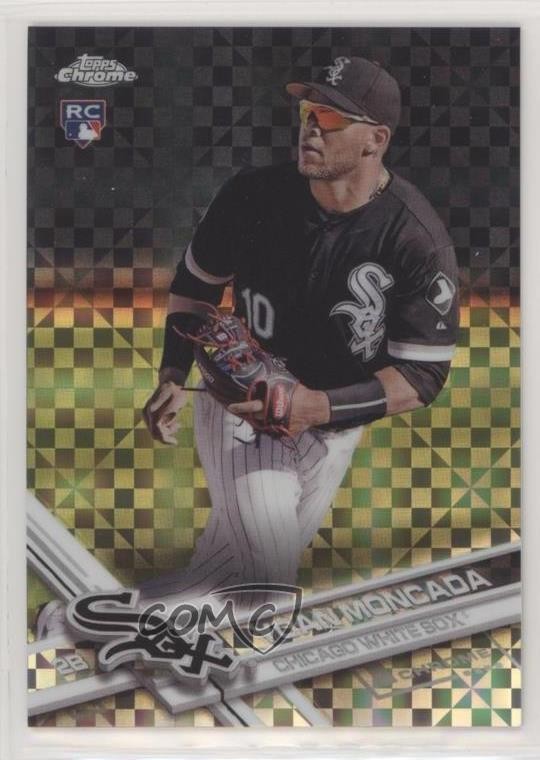 2017 Topps Chrome Update Target Exclusive X-Fractor /99 Yoan Moncada #HMT98 03as