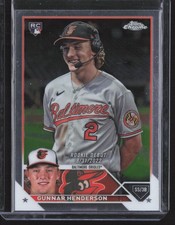 2023 Topps Chrome Update #USC208 Gunnar Henderson Baltimore Orioles
