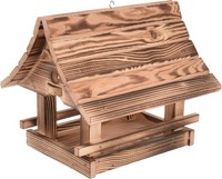 GroßEs Vogelfutterhaus Aus Holz Zum AufhäNgen 30 Cm Futterhaus FüR VöGel HäNgend