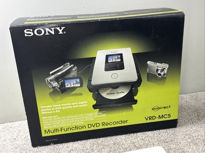 Sony VRD-MC5 DVD Recorder Burner Handycam Tape Transfer w/ original box
