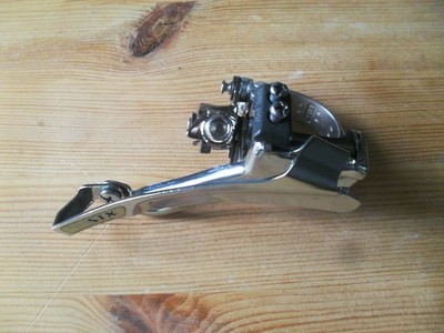 3-fach Umwerfer Shimano STX FD-MC34 Schelle 31,8mm Down Pull Zug von unten