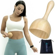COZLOW Wood Therapy Massage Cup - Maderoterapia Massager for Body Sculpting, ...