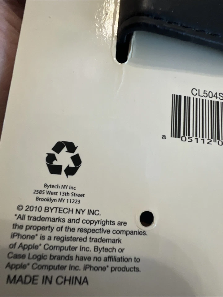 VTG Case Logic Universal Pouch With Clip Blackberry smartphones 3GS NOS Y2K - Image 3 of 4