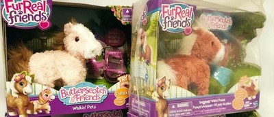 FurReal Friends Snuggimals Walkin' Ponies Strawberry Rose And Ginger Lee