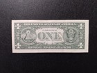 2021 dollar bill  birthday note  { K 03-25-1975 A } — photo 3