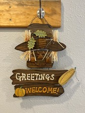 Festive Halloween Welcome Sign