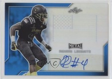 2017 Leaf Metal US Army All-American Bowl 10/10 Richard Lecounte Auto 0b2