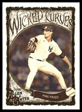 Max Fried 2025 Topps Allen & Ginter X #WC-9 Yankees Insert ? SEE SCAN! FREE SHIP