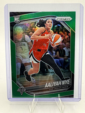 Aaliyah Nye 2025 Panini Prizm WNBA - Green Prizm Rookie Card# 15