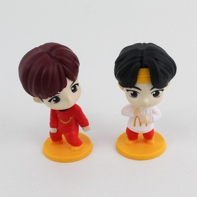 Lot of 2 McDonald's BTS TinyTAN Encore Ed. Jimin & J-Hope Toys - 3.5'' Tall