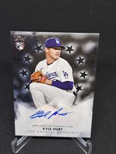 2024 Topps Series 2 Kyle Hurt Baseball Stars Auto Black /199