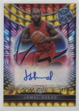 2024 Chrome Certified Rookie Gold Geometric Refractor 49/50 Jamal Shead Auto 4l3