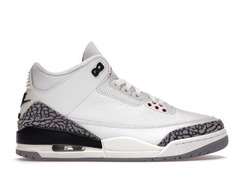 Переосмысленный белый цемент Jordan 3 Retro Mid - DN3707-100 77490₽