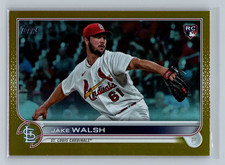 2022 Topps Update JAKE WALSH Gold Foil St. Louis Cardinals MLB Baseball #US306