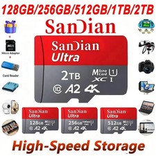 Micro SD Card Ultra High Speed Memory 32GB 64...