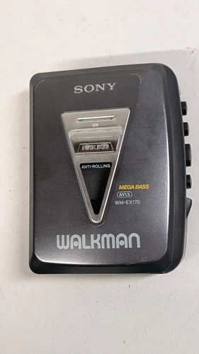 Sony Walkman WM-EX170 AM/FM Cassette Player *FOR PARTS OR REPAIR*