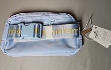 Lululemon Everywhere Women's Belt Bag - Baby blue Gold Wordmark 1L NWT