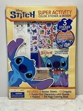 Disney Stitch Super Activity Kit - Color, Sti...