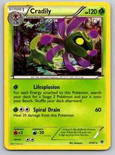 Cradily 4/101 Rare Plasma Blast Pokemon Moderately Played on eBay