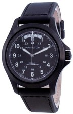 Orologio automatico Hamilton Khaki Field King indicatore giorno/data 25 pietre H64465733 50M