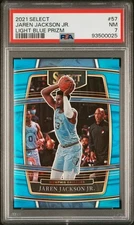 2021 Panini Select Light Blue Prizm #57 Jaren Jackson Jr. PSA 7