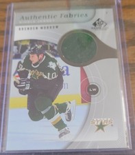 Brenden Morrow 05-06 Upper Deck SP Game Used Authentic Fabrics Single Jersey