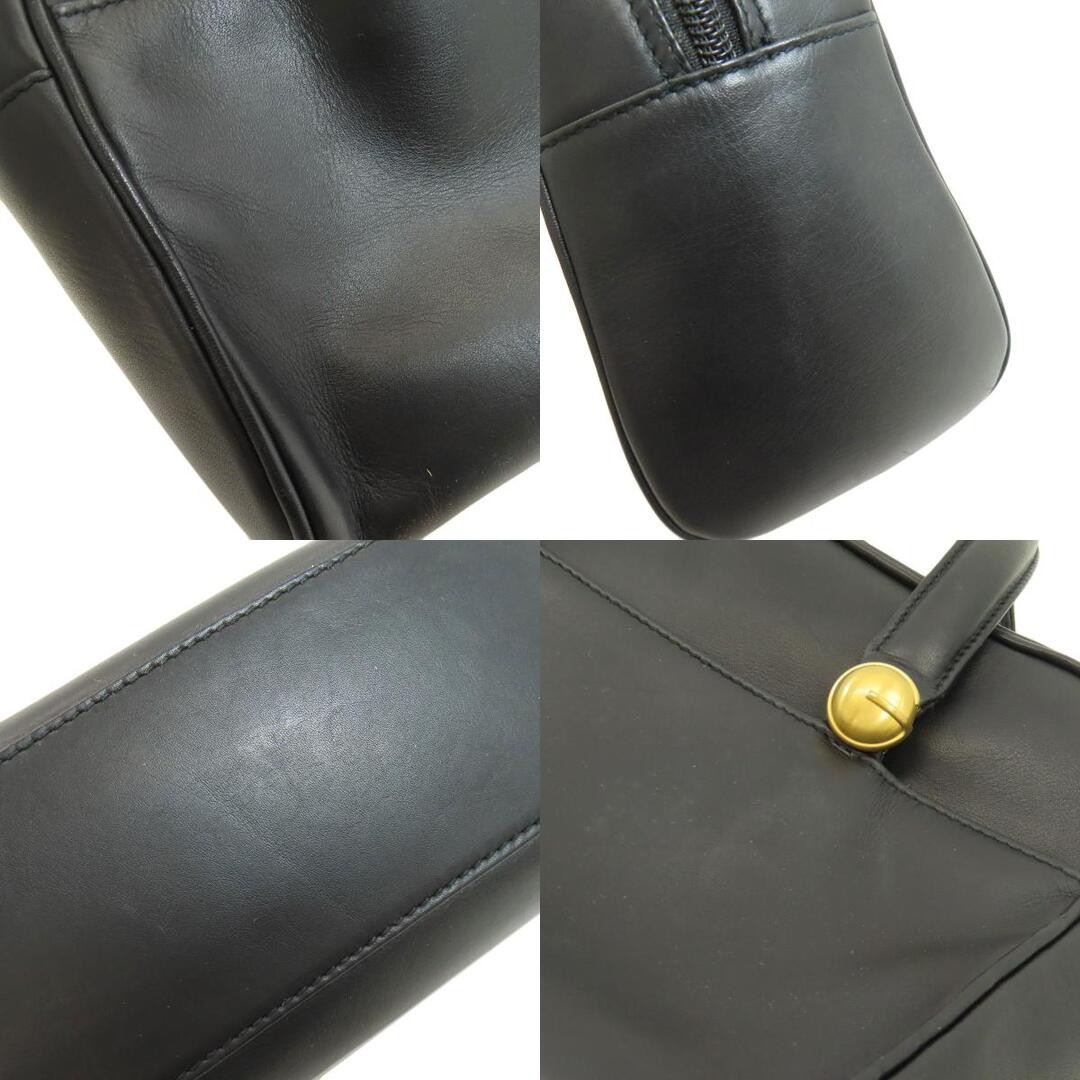 Gucci Calf Handbag Black Used Damaged Classic Designer Bag thumbnail 8