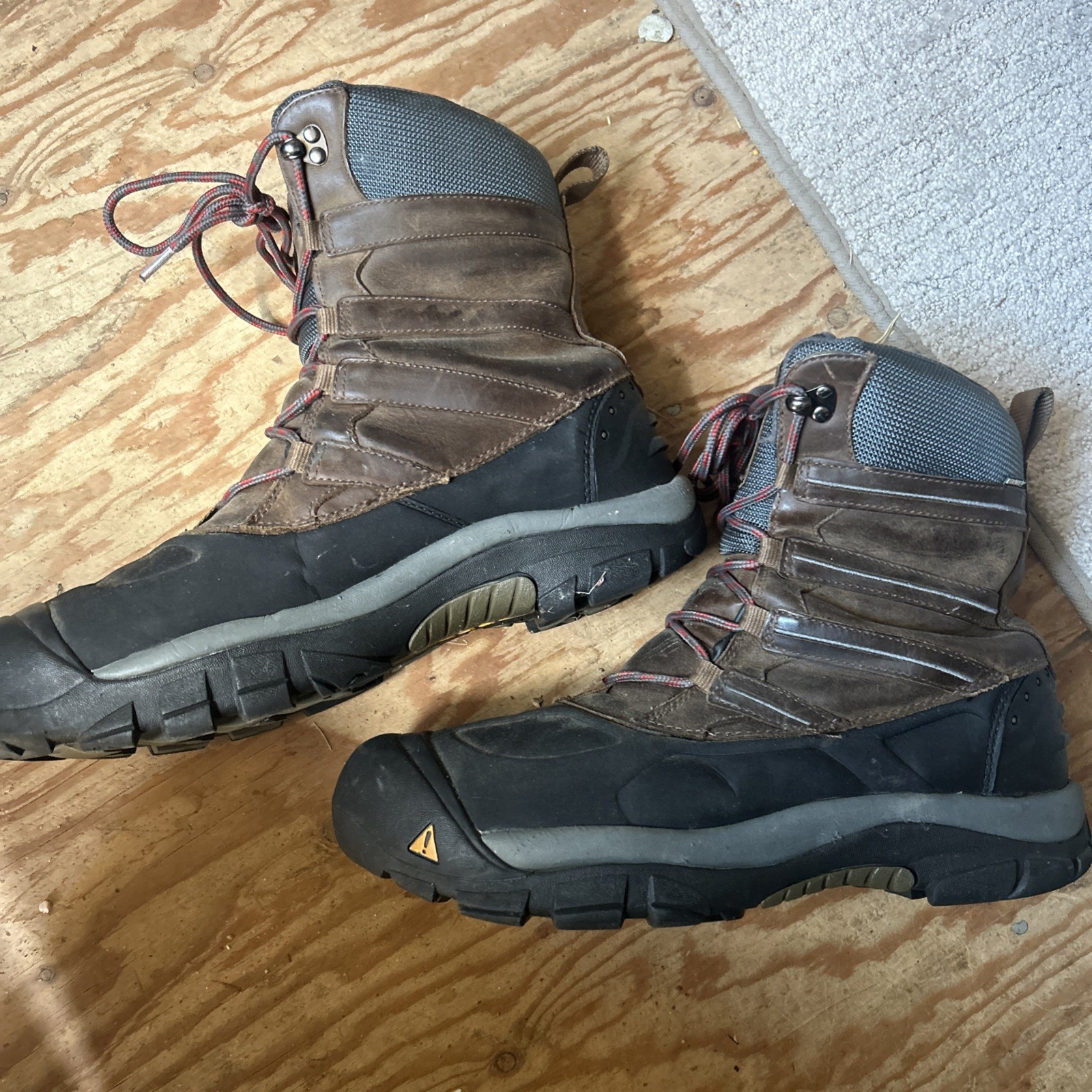 Stivali Keen impermeabili isolati punta acciaio 9 pollici escursionismo outdoor 400 gr uomo 13