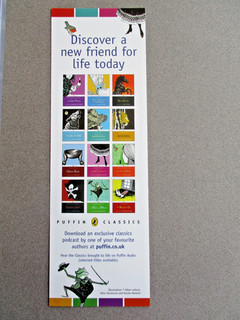 BOOKMARK Puffin Books Classics Book Titles An A Z Of Adventure Publisher's Promo