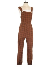 Romwe Women Brown Jumpsuit M