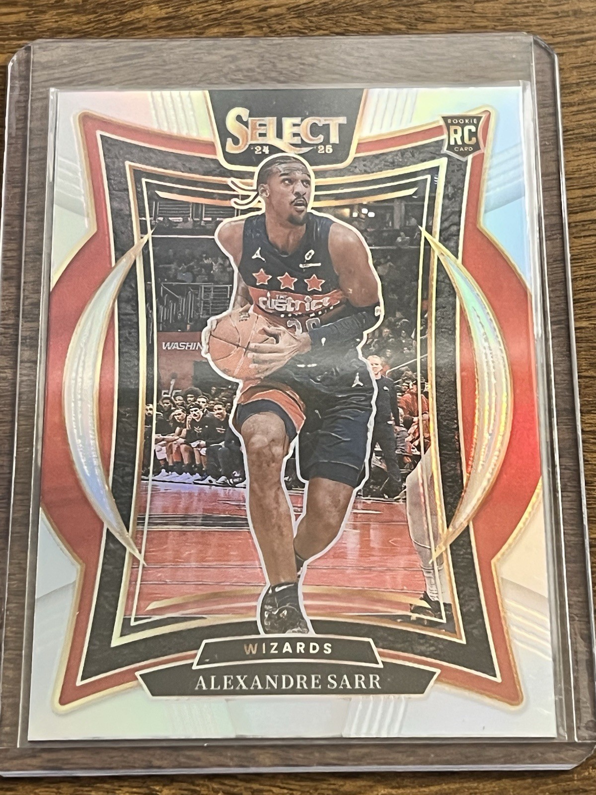 ALEXANDRE SARR 2024-25 SELECT CONCOURSE ROOKIE SILVER PRIZM #73 RC