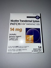 Habitrol Step 2 Nicotine 14mg Transdermal System Patch (Pack of 14 Patches)