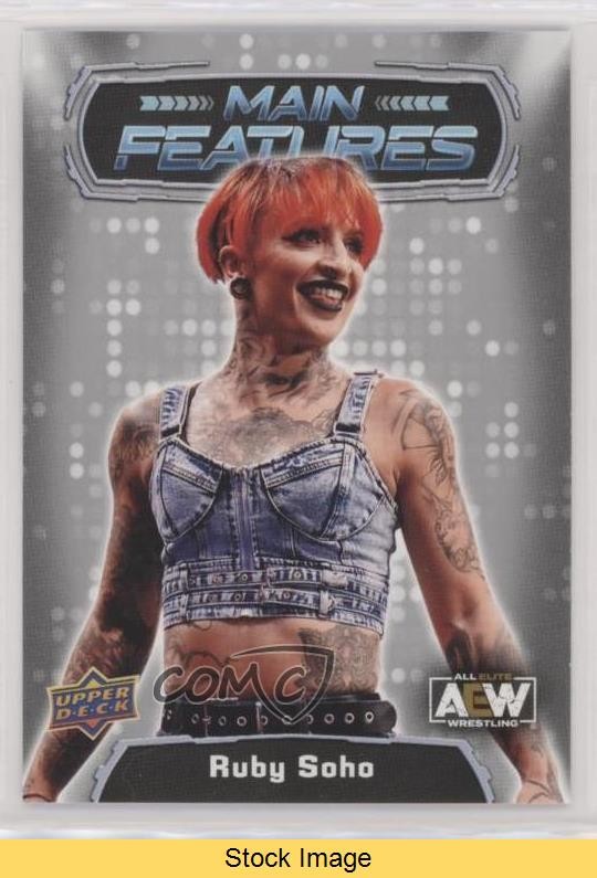 2022 AEW All Elite Wrestling Main Features Silver Ruby Soho Rookie RC READ 18vd
