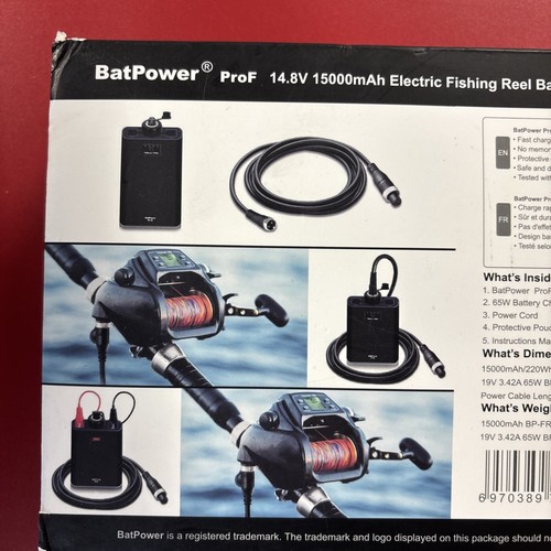 BatPower BP-FR16B ProF 15000mAh Fishing Reel Battery - Picture 8 of 13