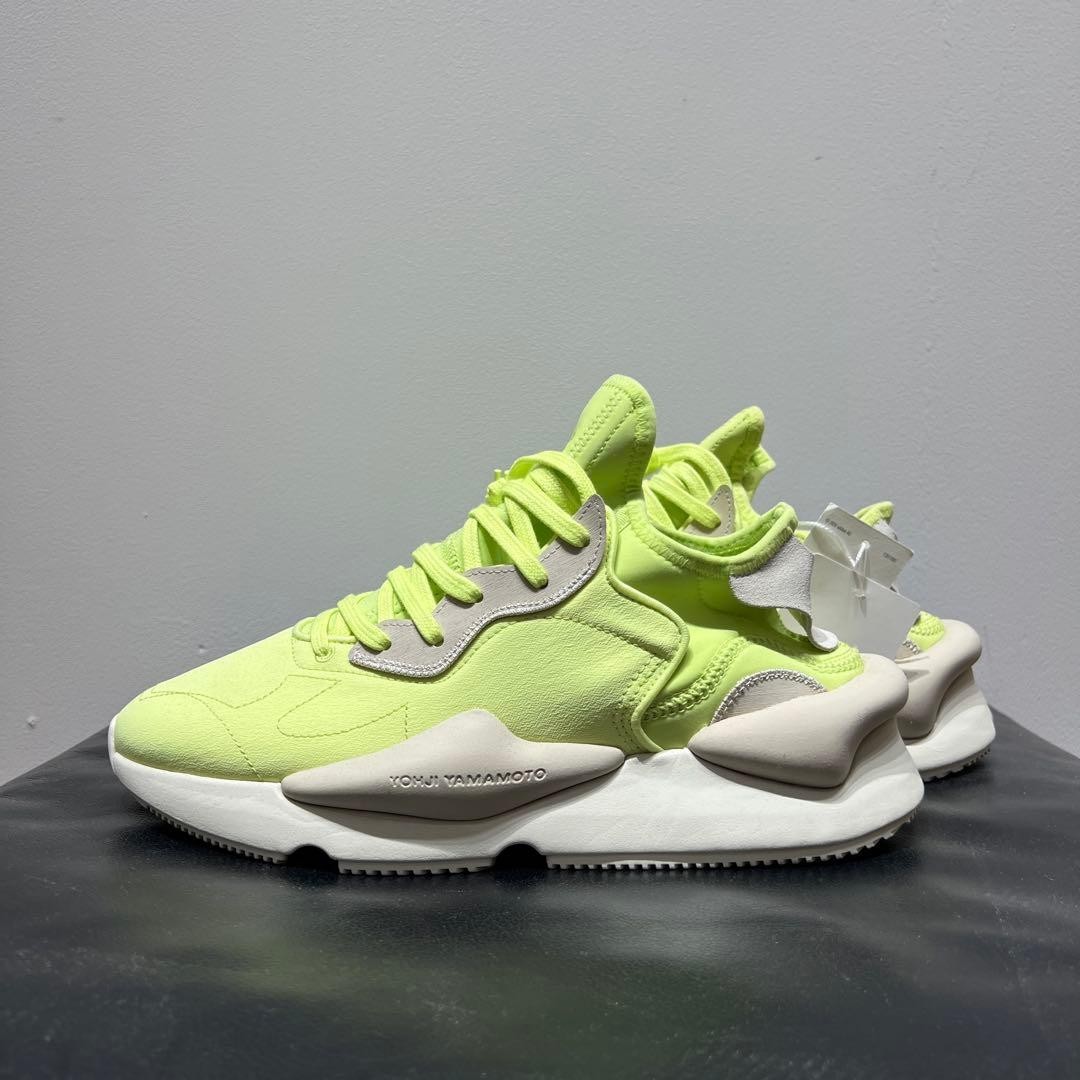 Y-3 Yohji Yamamoto Sneakers Shoes KAIWA Lime Green High cut Men's