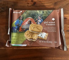 Retired Flavor New Girl Scout S  mores / Smores Cookies. 1 Package. BB 9/25