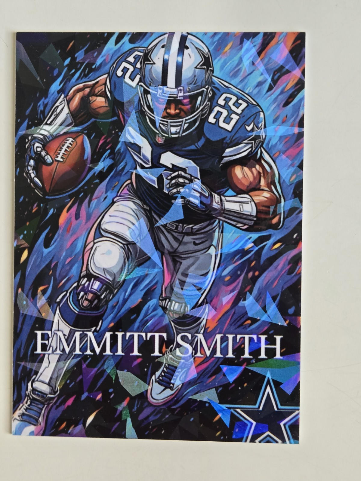2026 ANIME EMMITT SMITH DALLAS COWBOYS CRACKED ICE