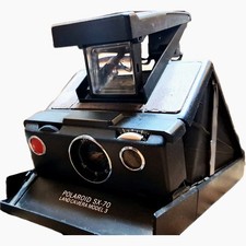 Polaroid SX  70 Land Camera Model 3   Vintage Folding SX  70 /Untested As Is