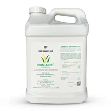 Chelated Iron for Prevention and Correction of a Iron Deficiency in All Turf Gra