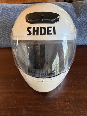 Shoei Neotec Silver Gray Modular Motorcycle Helmet Size Large