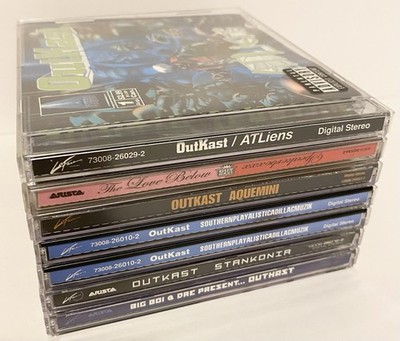 Outkast Rap Album Lot of 7 Various Empty Collectible CD Cases Arts | eBay