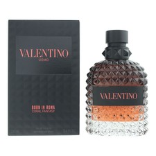 Valentino Uomo Born In Roma Coral Fantasy Eau de Toilette 100ml Him Damaged Box