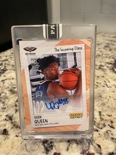 2025-26 Panini Instant NBA The Incoming Class Derik Queen Rookie Auto /25 SSP
