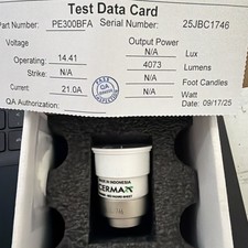 PE300BF PE300BFA Excelitas Cermax 300W 14V Xenon Lamp NEW FREESHIPPING
