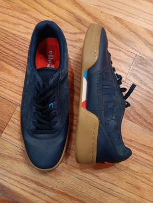 Ellesse Piacentino Shoes Men's Size 10 Leather Tennis Sneakers