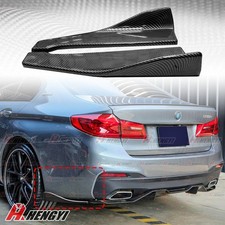 Carbon Hecksto�stange Side Splitter f�r 2017-22 BMW G30 530i 540i M550i F90 M5