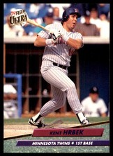 Kent Hrbek 1992 Ultra #92 Minnesota Twins NFL READ FREE SHIP